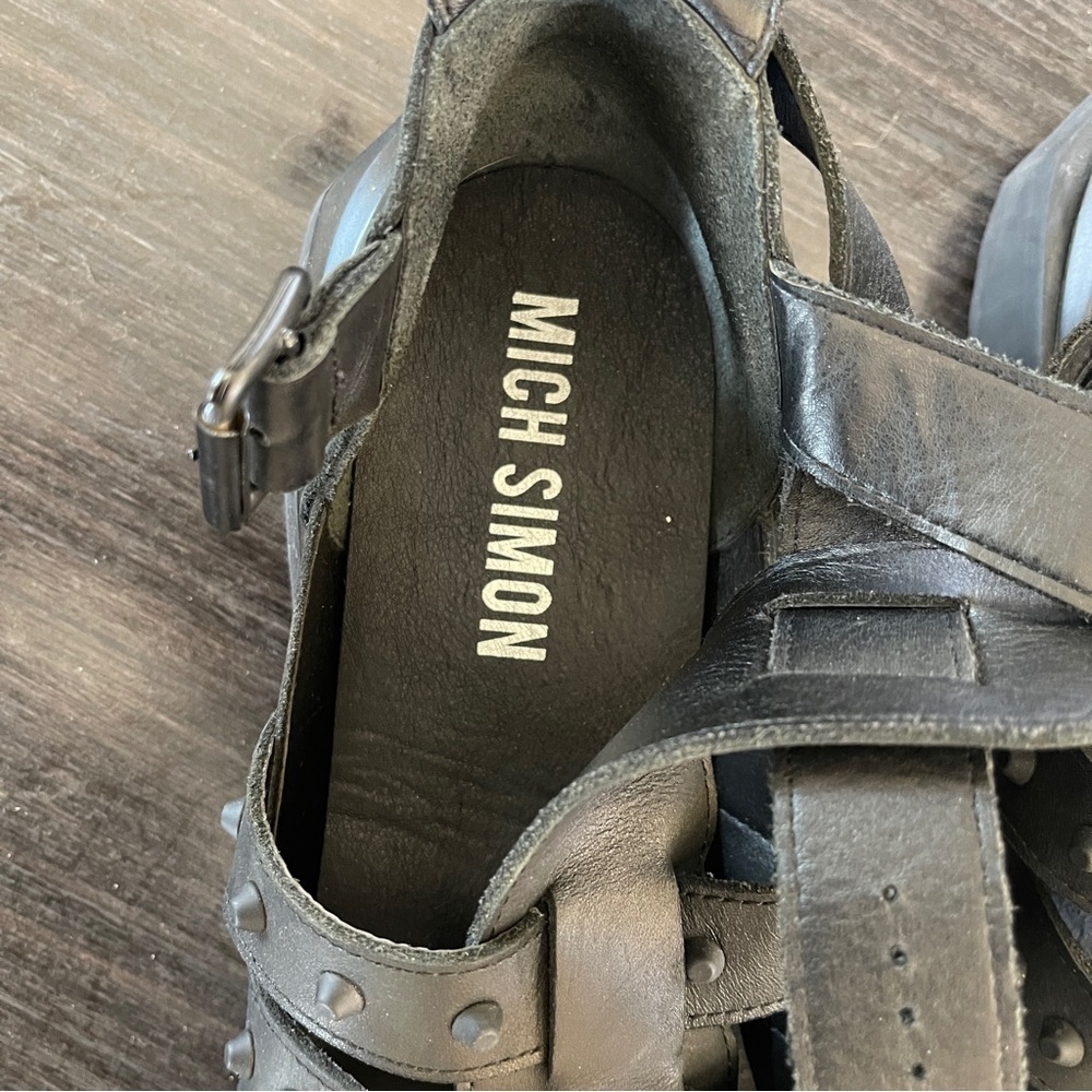 Mitch Simon Men's Sandals NWHT - size 12 - Picture 2 of 5
